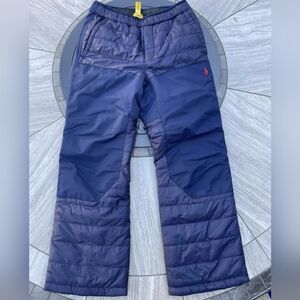 Polo Ralph Lauren Water Repellent Snow Pant Navy Blue Youth Size Medium (10-12)